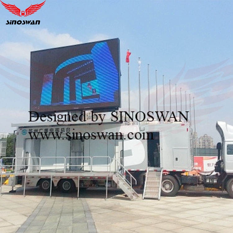 10m X 5m Giant LED Advertising Trailer
