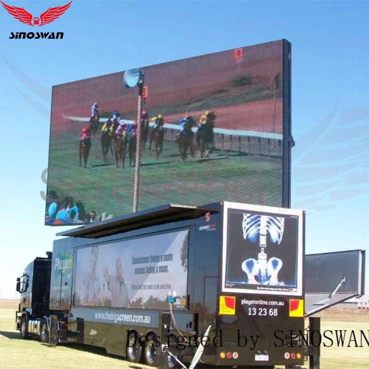 10m X 5m Giant LED Display Trailer