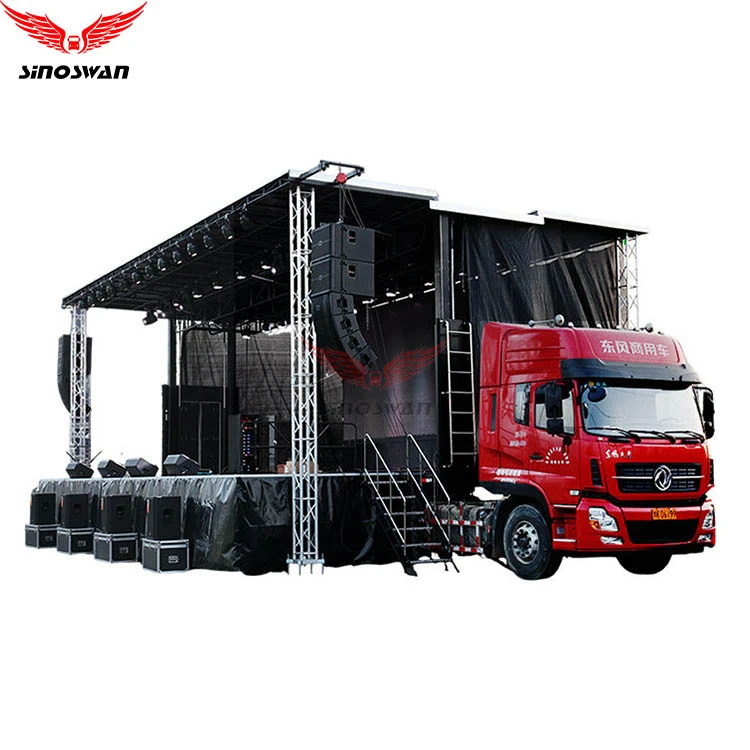 13m Mobile Concert Event Platform Trailer