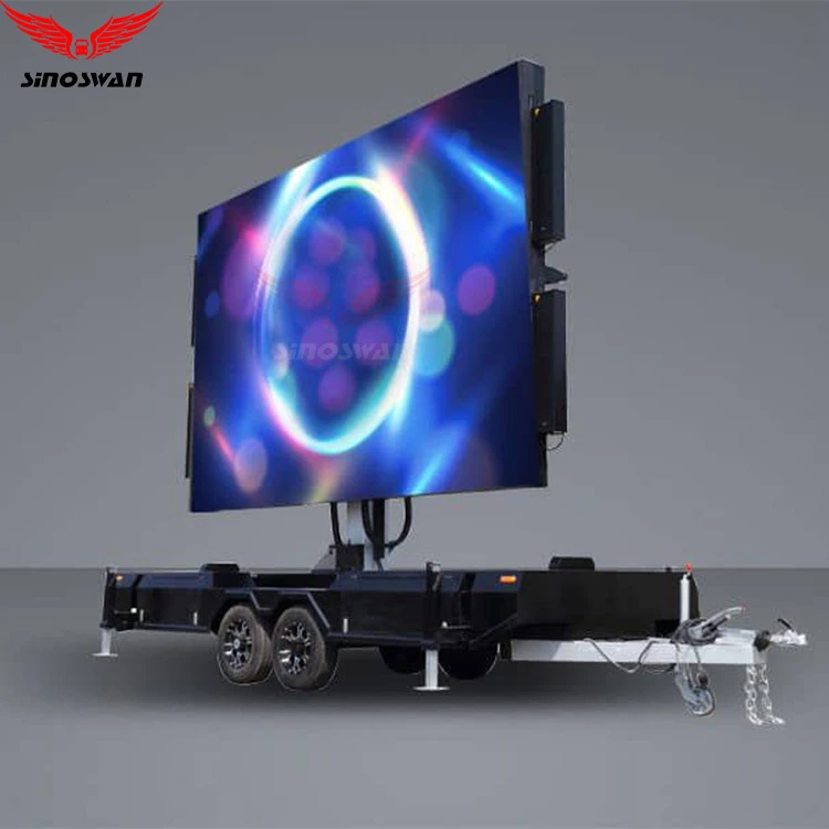 4m X 3m Digital Billboard Roadshow Trailer
