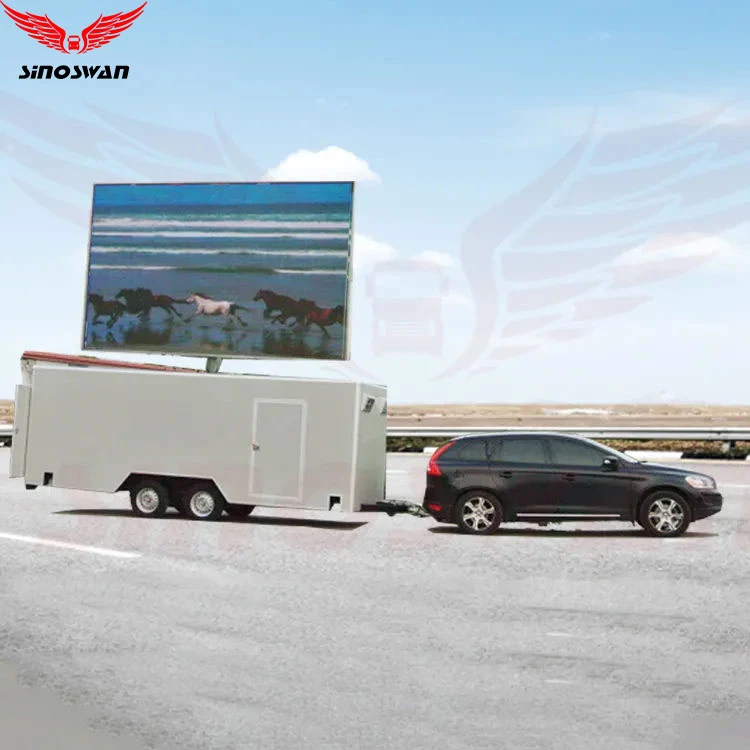 Commercial LED Billboard Advertising Trailer