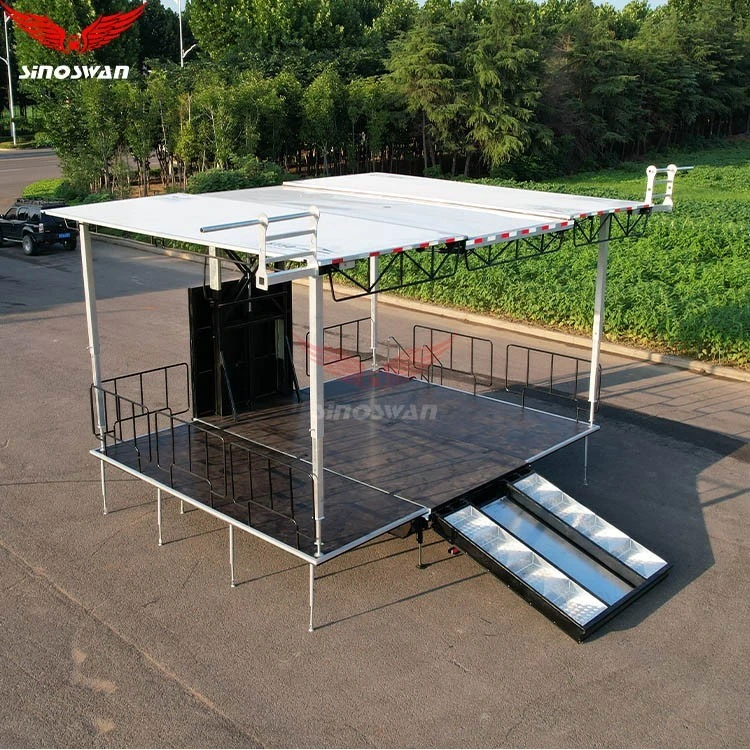 Expandable Multi Function Event Stage Trailer suppliers