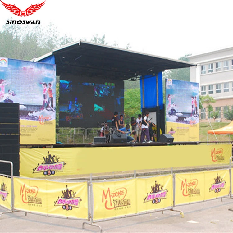 Foldable Music Performance Stage Truck