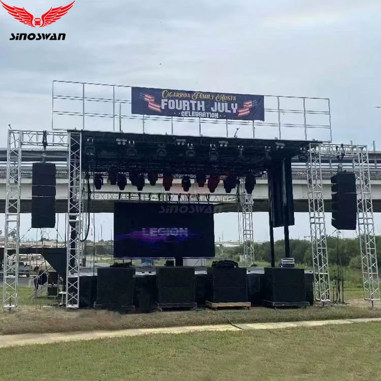 Foldable Outdoor DJ Show Stage Trailer