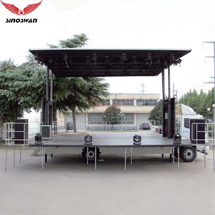 Hydraulic Evangelism Outreach Stage Truck