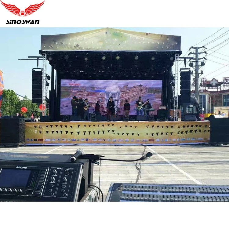 LED Expandable Concert Stage Event Truck