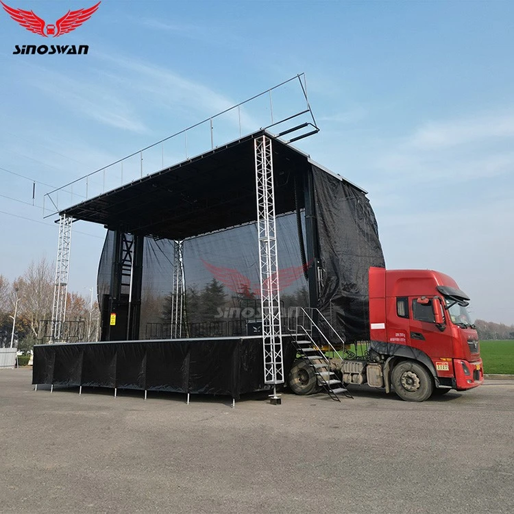Mobile Evangelism Outreach Stage Trailer
