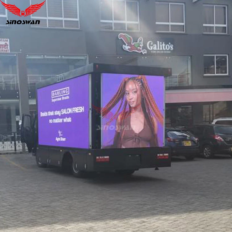 Mobile LED Marketing Roadshow Truck