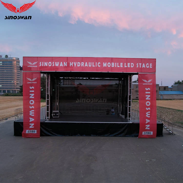 Mobile Political Rally Speech Stage Trailer