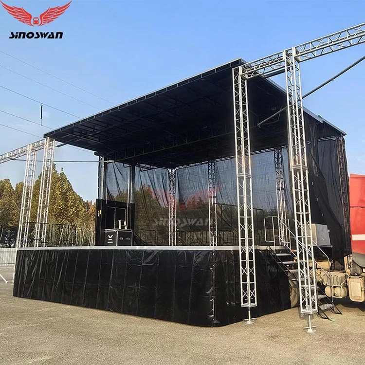 Outdoor Evangelistic Campaign Stage Trailer