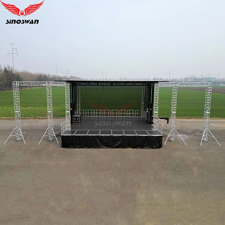 Hydraulic Praise And Worship Stage Trailer