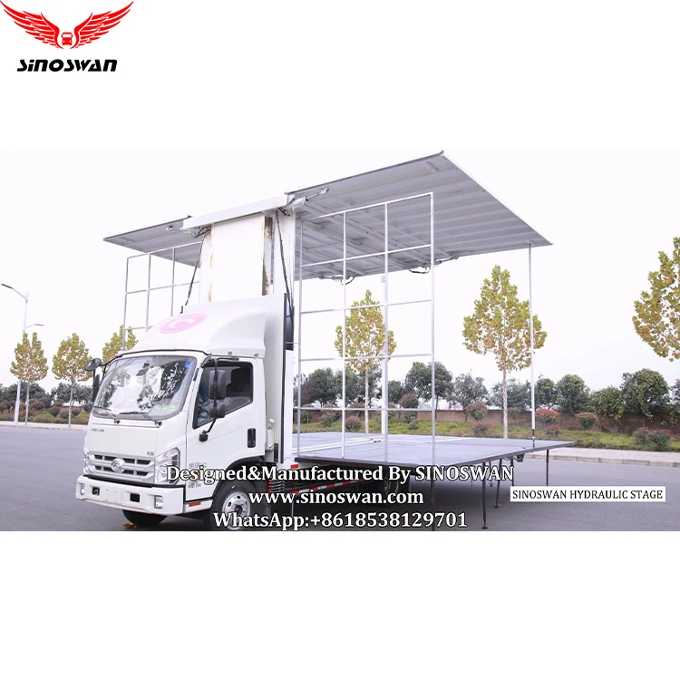 Portable Christian Evangelism Stage Truck