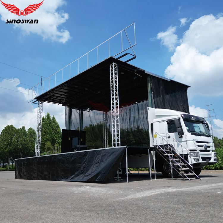 Presidential Election Campaign Stage Truck
