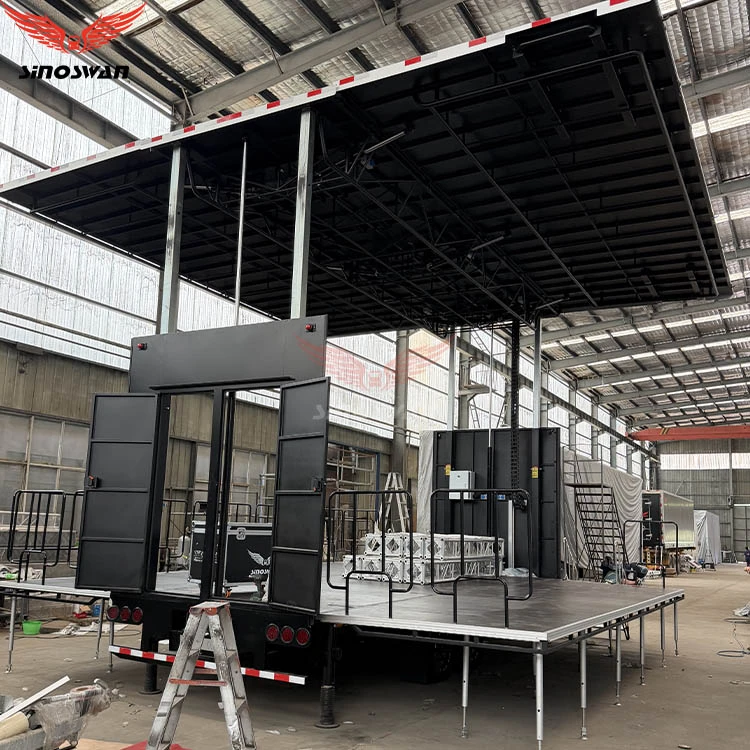 Portable Concert Stage Trailer Portable Concert Stage Trailer