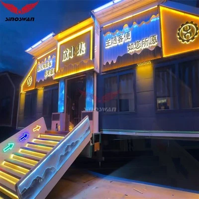 11.7m X 11.9m Fantasy 5D Banquet Hall Trailer