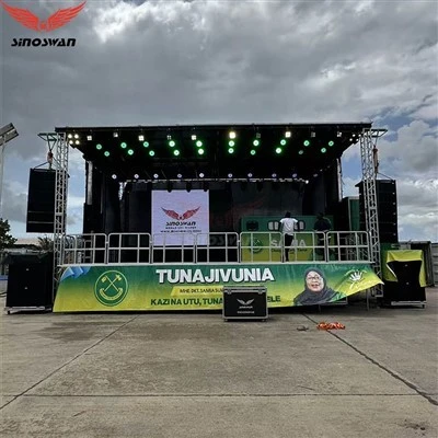 12x8.7m Presidential Campaign Stage Trailer