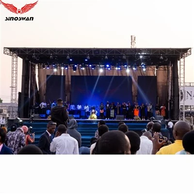14x12m Open Air Revival Meeting Stage Trailer
