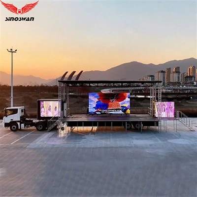 16x13m Outdoor Event Mobile Stage Trailer