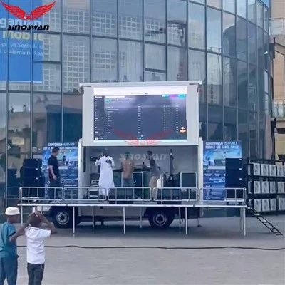 6m LED Billboard Advertising Truck