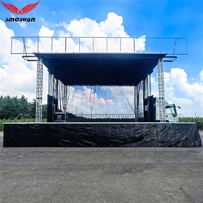 Expandable Evangelism Worship Stage Truck