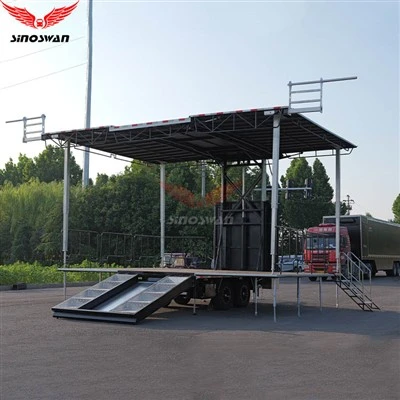Expandable Multi Function Event Stage Trailer