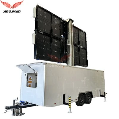 High Resolution Outdoor LED Display Trailer