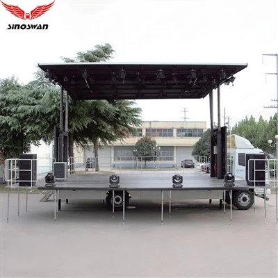 Hydraulic Evangelism Outreach Stage Truck