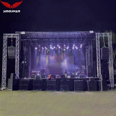 Hydraulic Missionary Worship Event Platform Trailer