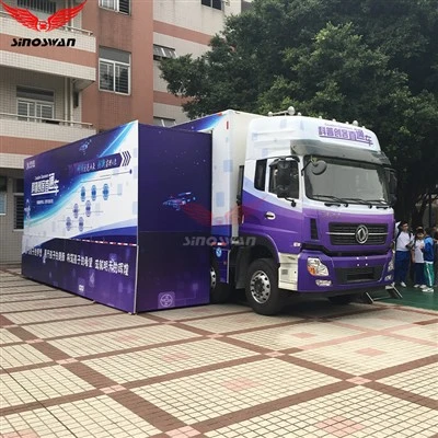 Large LED Outdoor Cinema Truck
