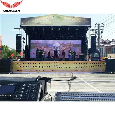 LED Expandable Concert Stage Event Truck