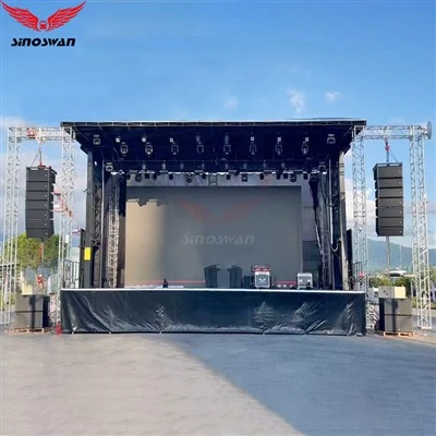 Portable Outdoor Preaching Stage Trailer