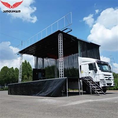 Presidential Election Campaign Stage Truck